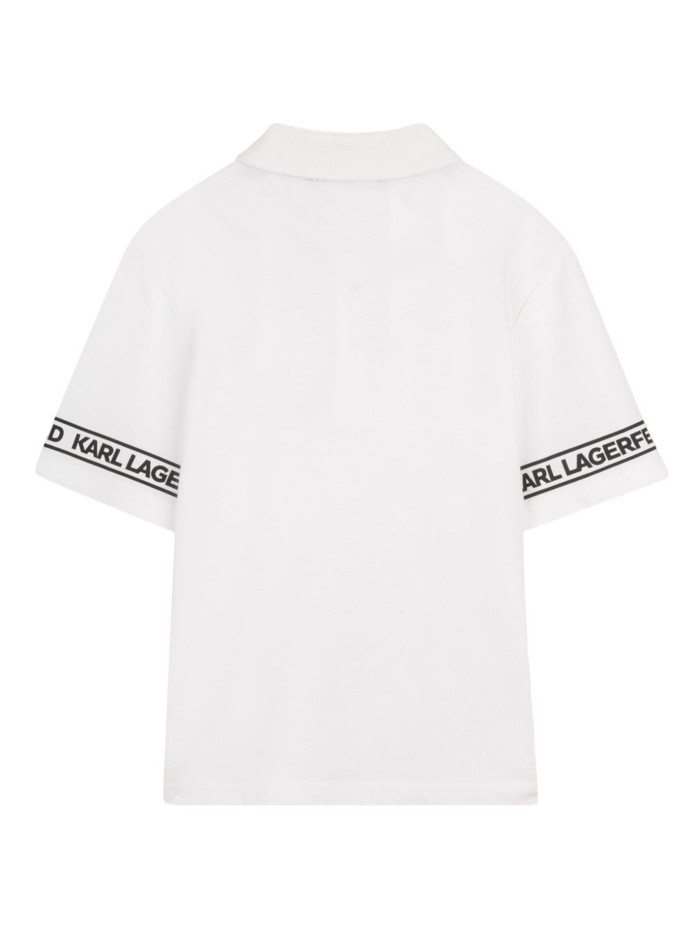 Polo a maniche corte con logo Z31099 10P KARL LAGERFELD KIDS 