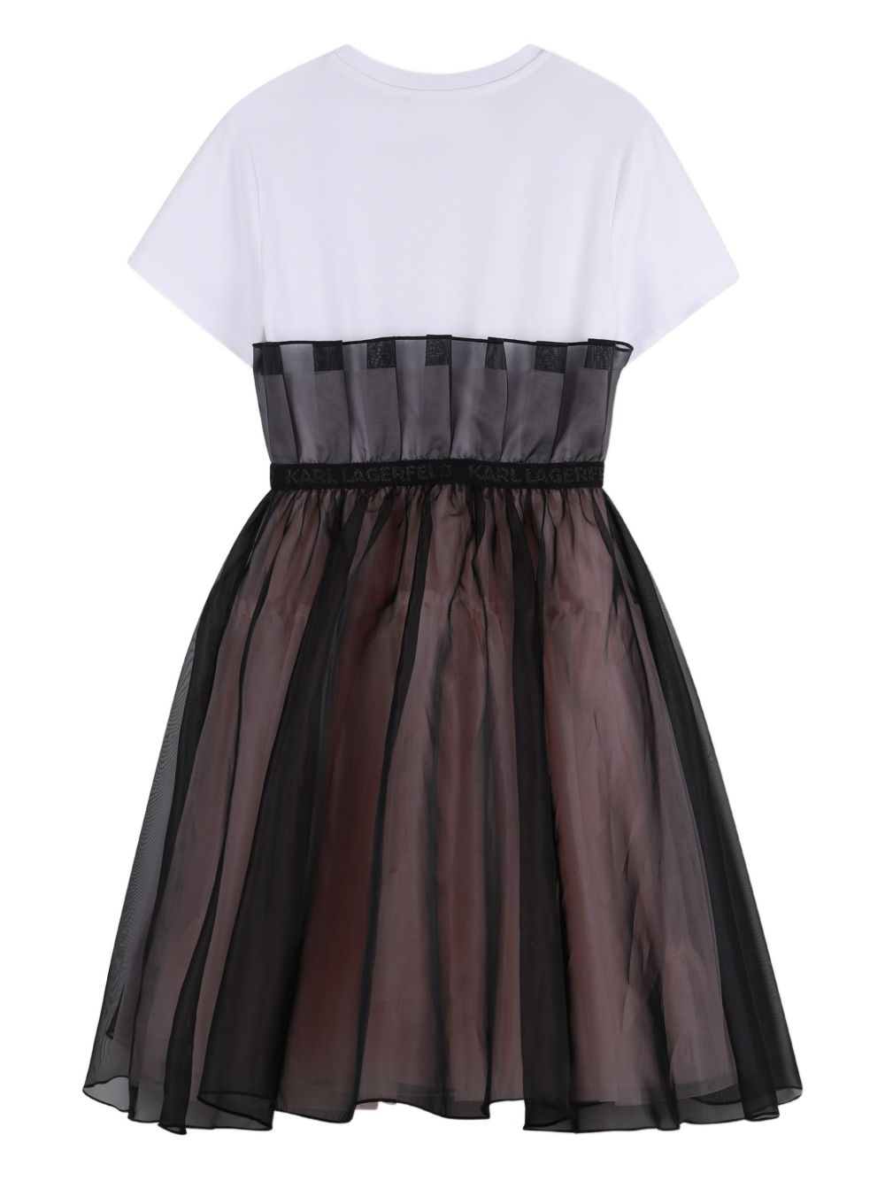 Abito con tulle Z31140 N54 KARL LAGERFELD KIDS 