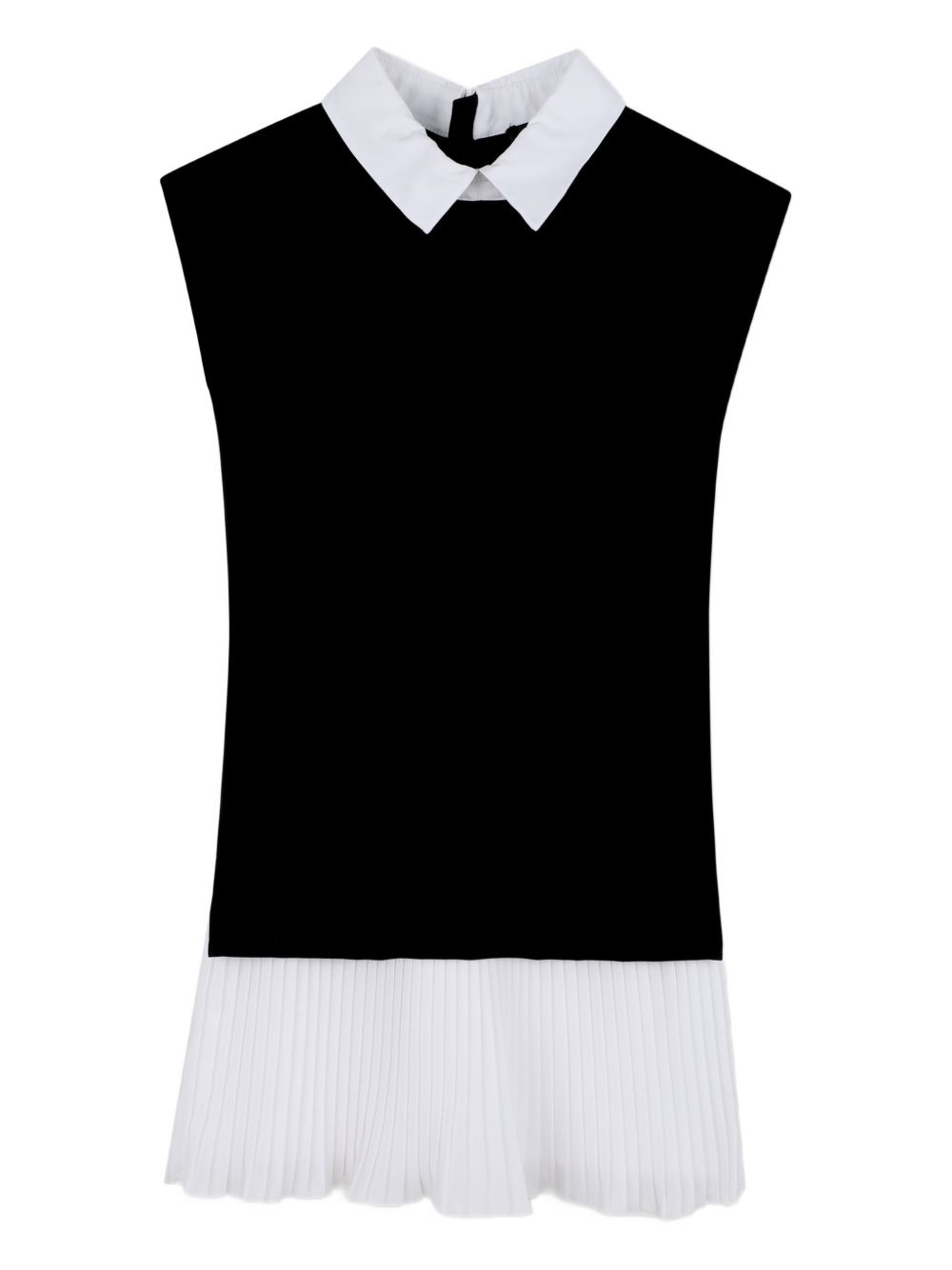 Abito senza maniche con colletto Z31151 M41 KARL LAGERFELD KIDS 