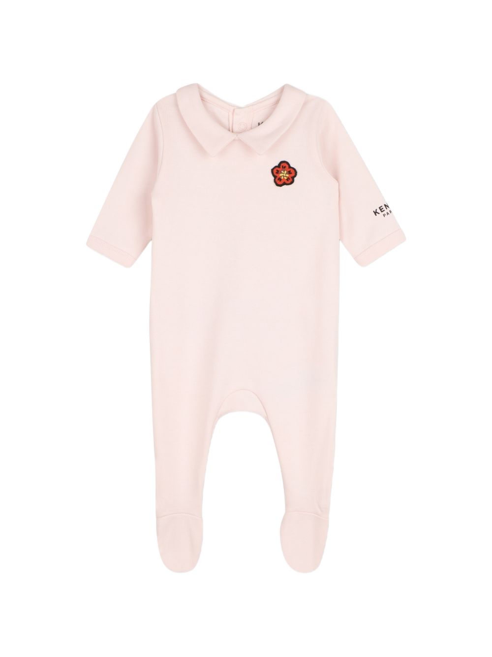 Set di tutine neonato con fiore ricamato K61614 43B KENZO KIDS 