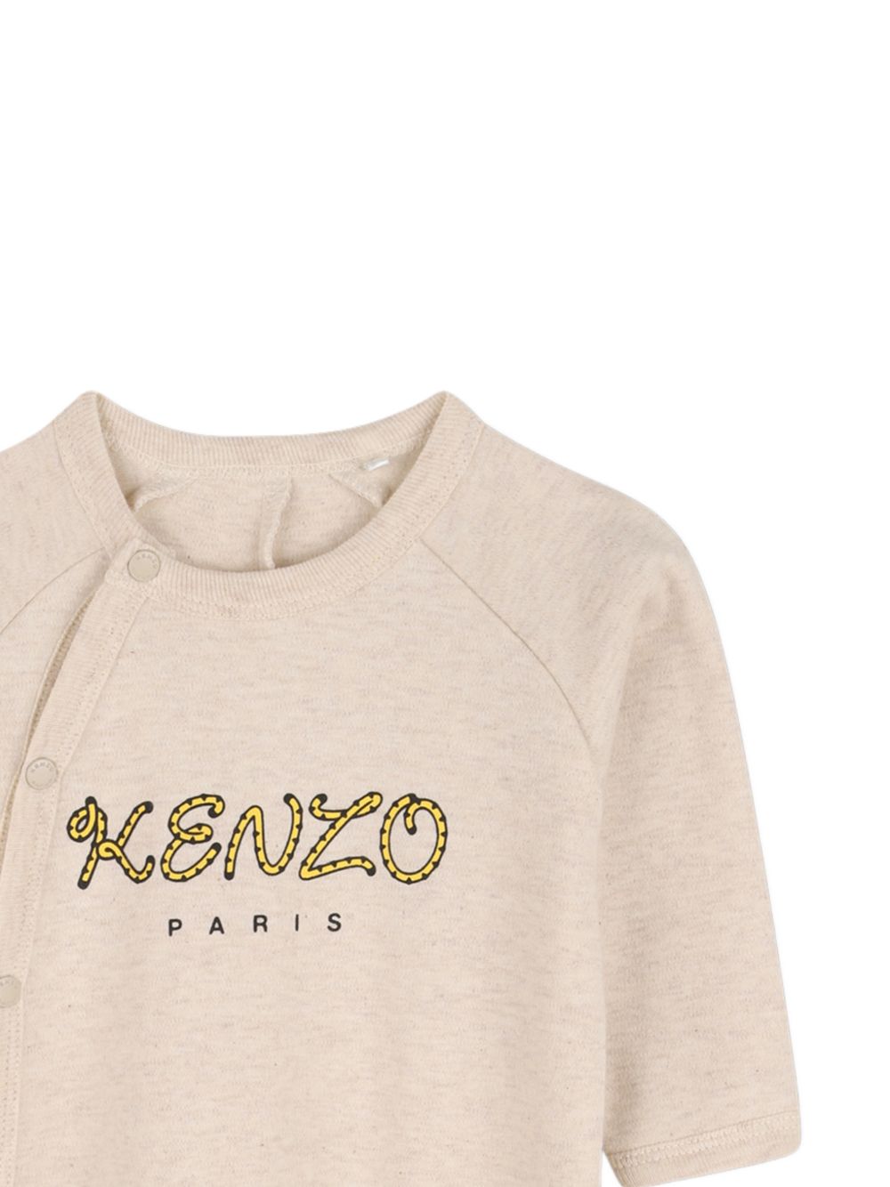 Set pigiami in cotone con applicazioni floreali K61614# 77M KENZO KIDS 