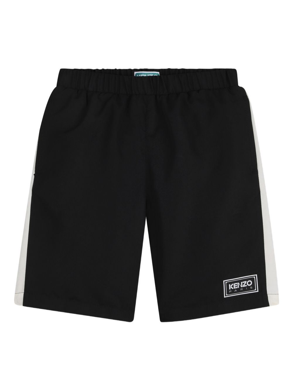 Bermuda da bagno con logo patch K61620 09B KENZO KIDS 