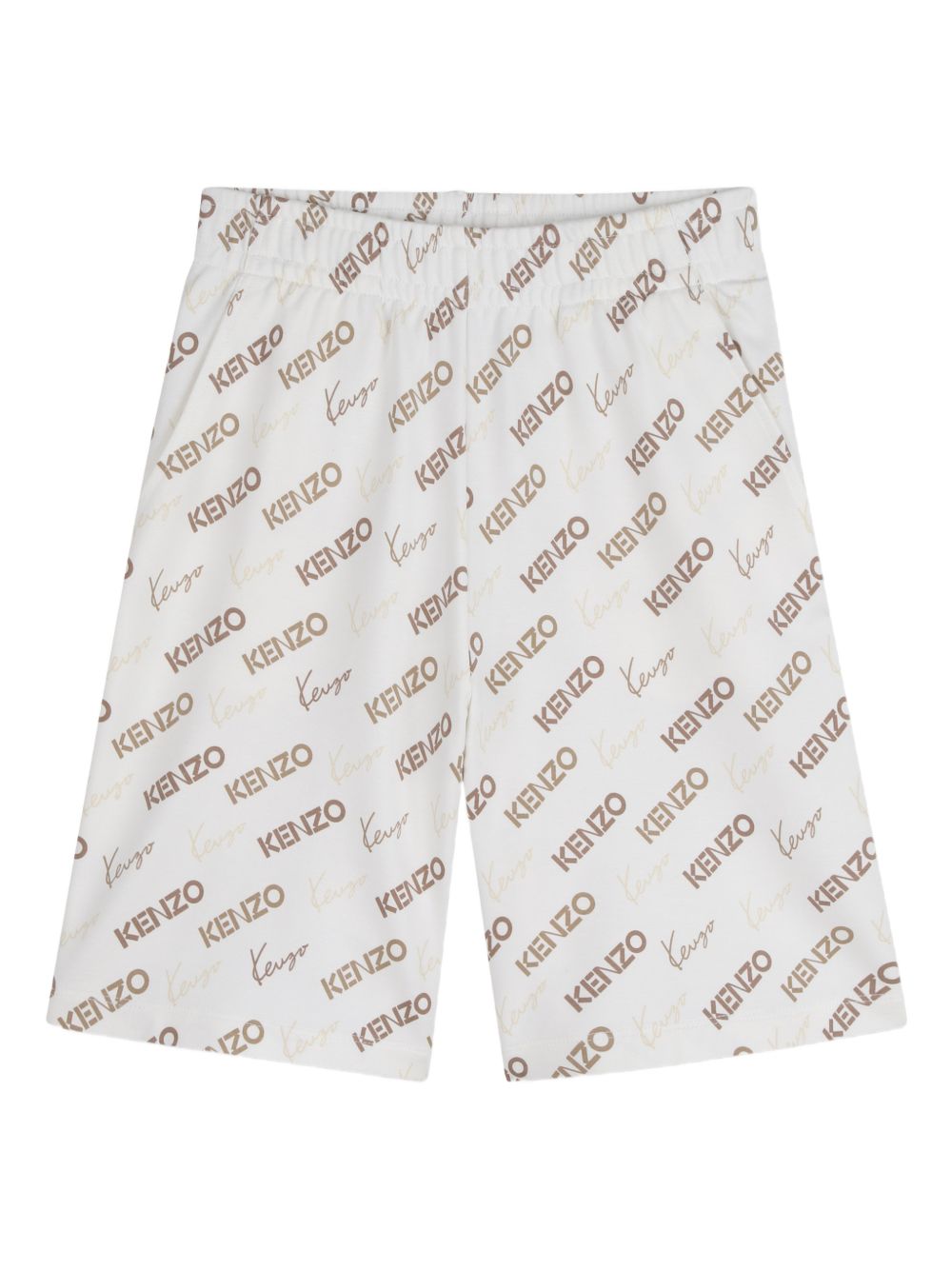 Bermuda con stampa logo all-over K61683 117 KENZO KIDS 