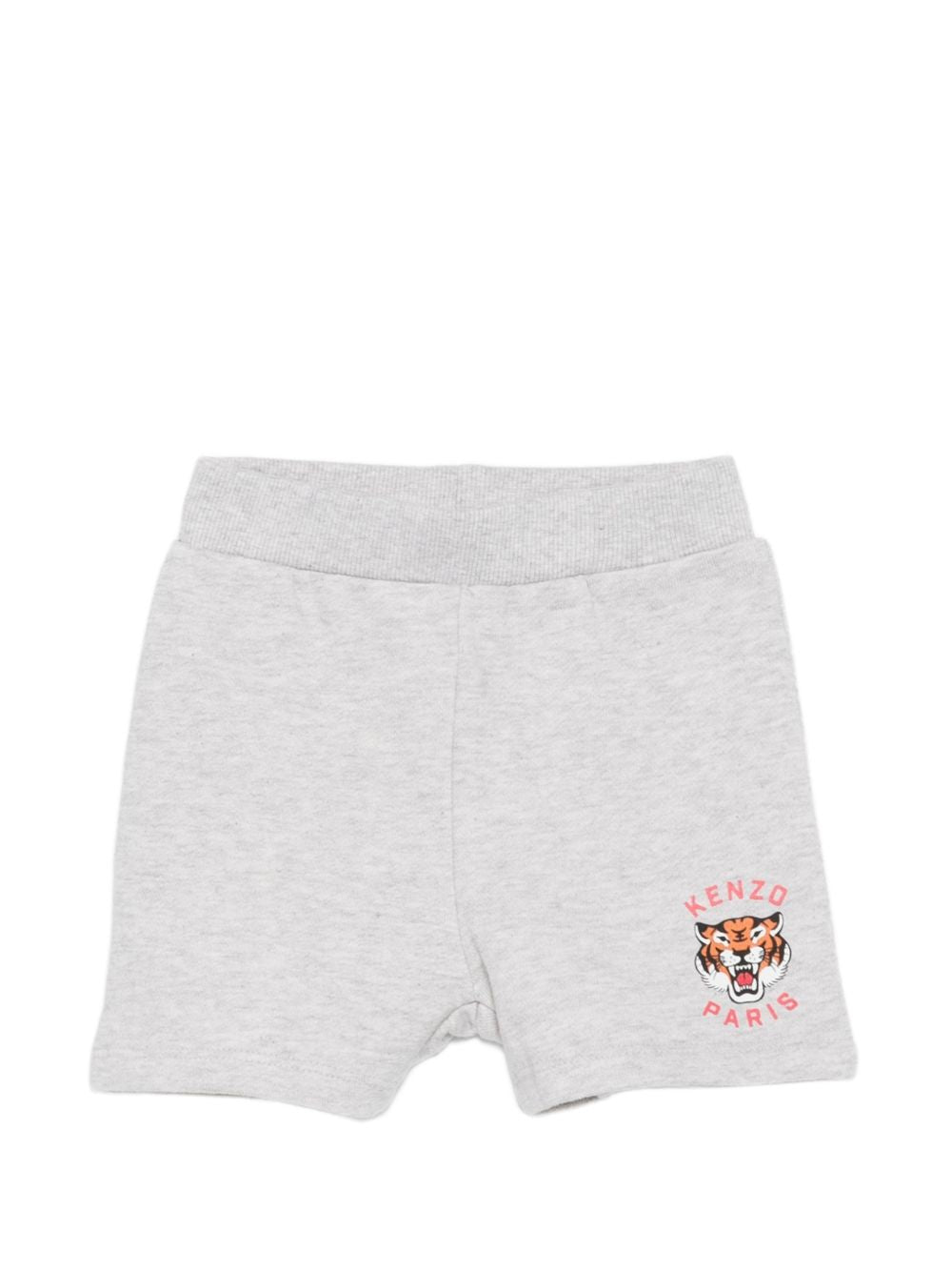 Completo t-shirt e shorts in cotone con stampa tigre K61708 A16 KENZO KIDS 