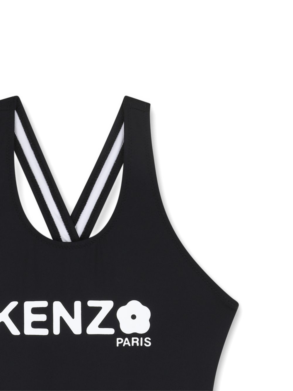 Costume intero con bretelle incrociate K61789 09B KENZO KIDS 