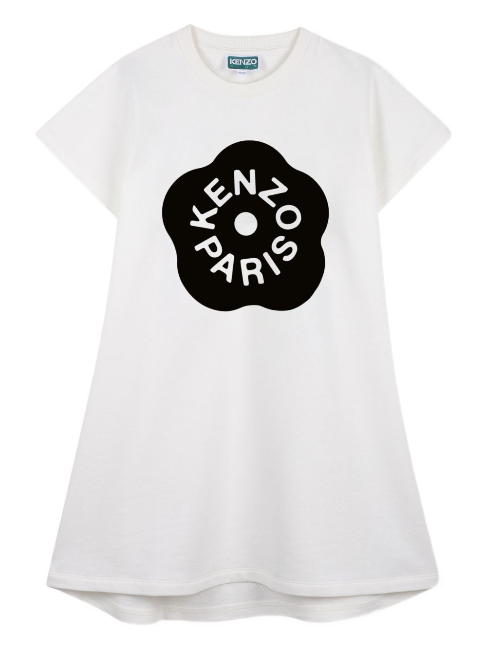Abito a t-shirt con logo K61794 117 KENZO KIDS 