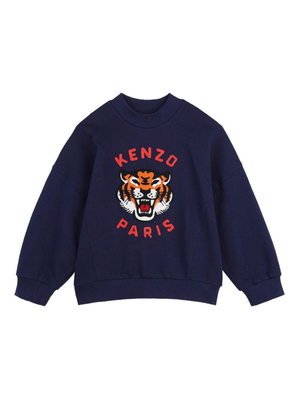 Felpa girocollo con stampa tigre K61798 84N KENZO KIDS 