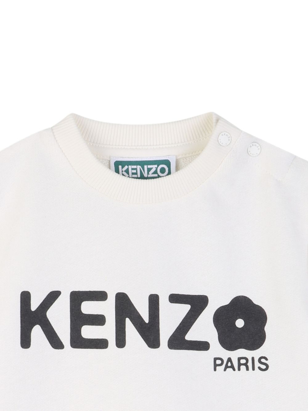 Abito a maniche corte con gonna a balze K61812 117 KENZO KIDS 