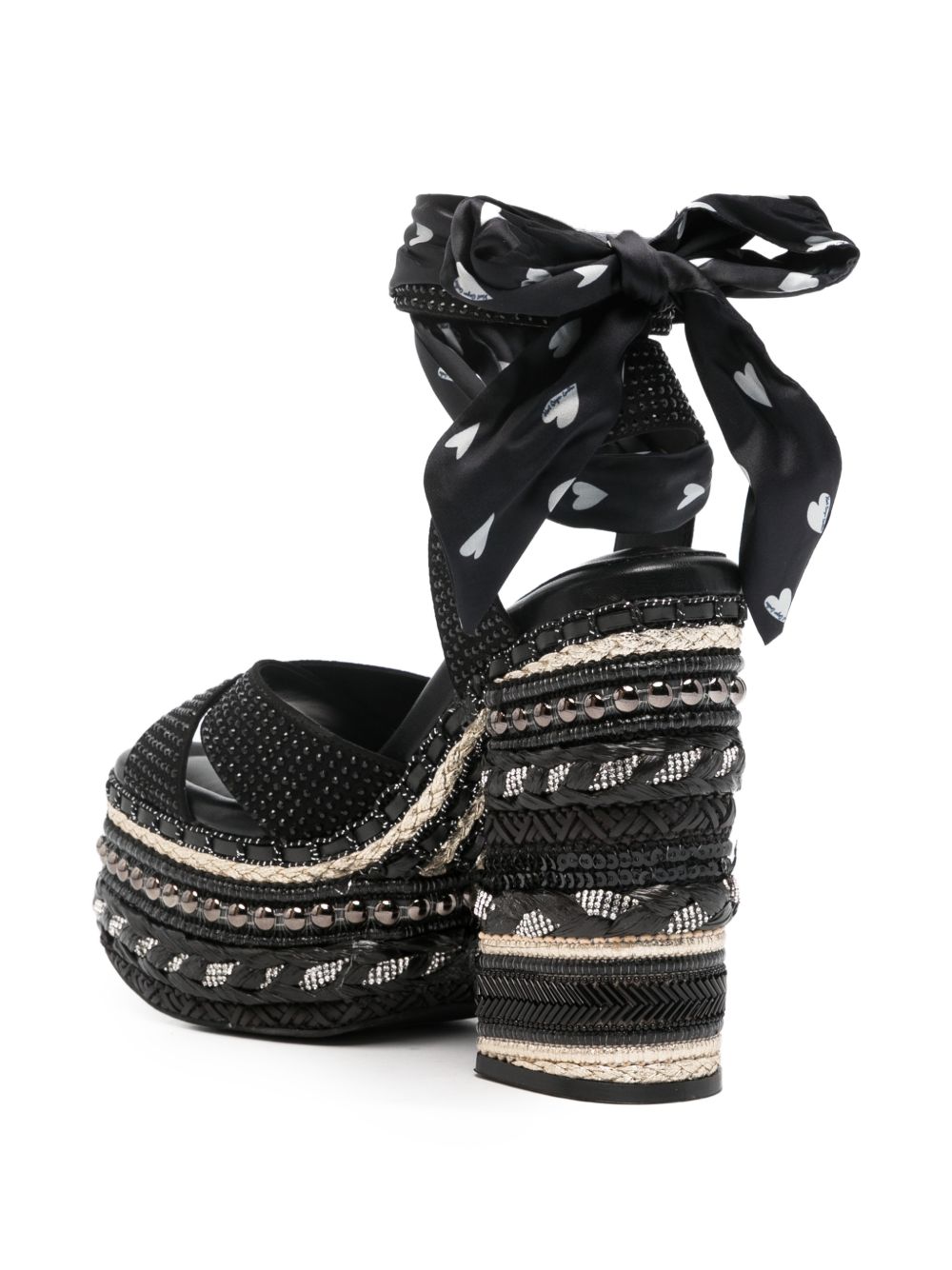 Sandali platform con lacci alla caviglia 4352405 609 KURT GEIGER 