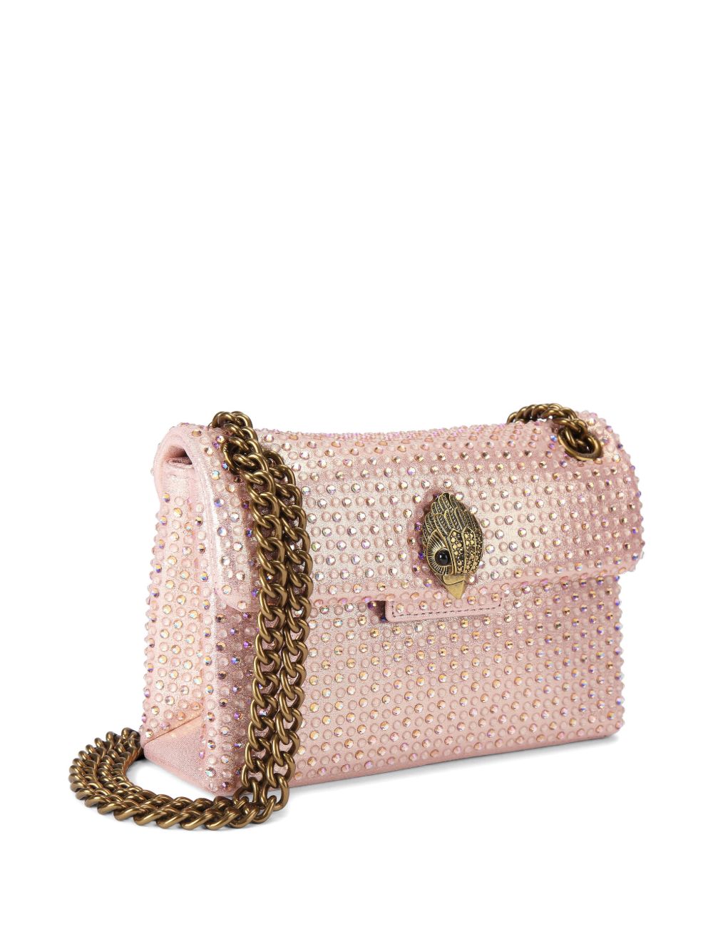Borsa a spalla con borchie e tracolla a catena 5018153 609 KURT GEIGER 