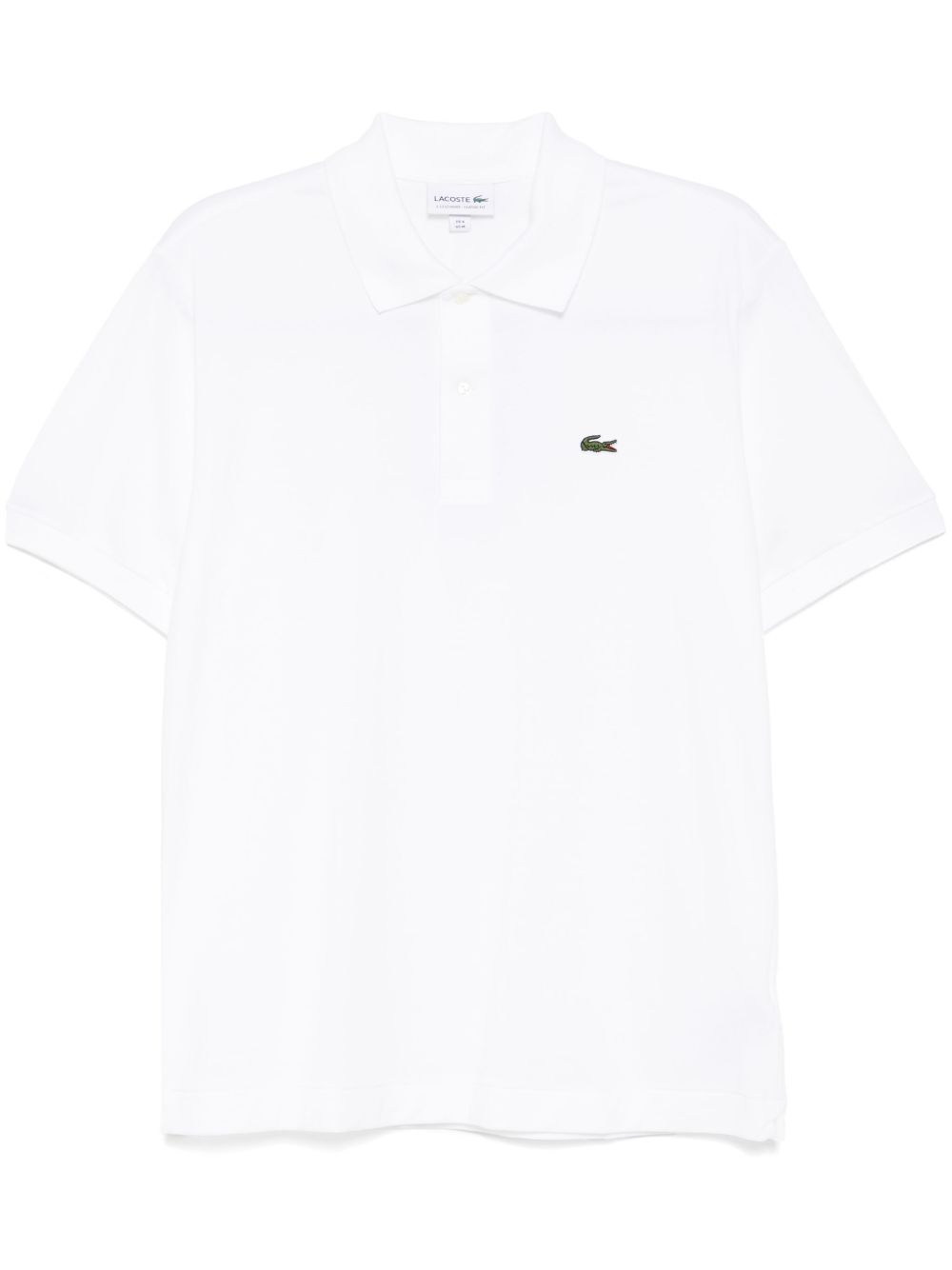 Polo in cotone con logo PH9851 001 LACOSTE 