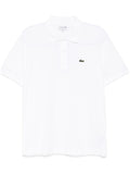 Polo in cotone con logo