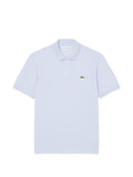 Polo in cotone piqué cobalto