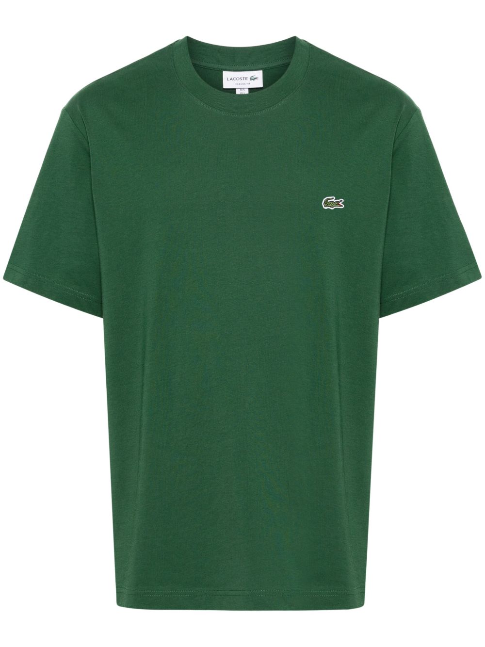 T-shirt in cotone con patch logo TH7318 132 LACOSTE 