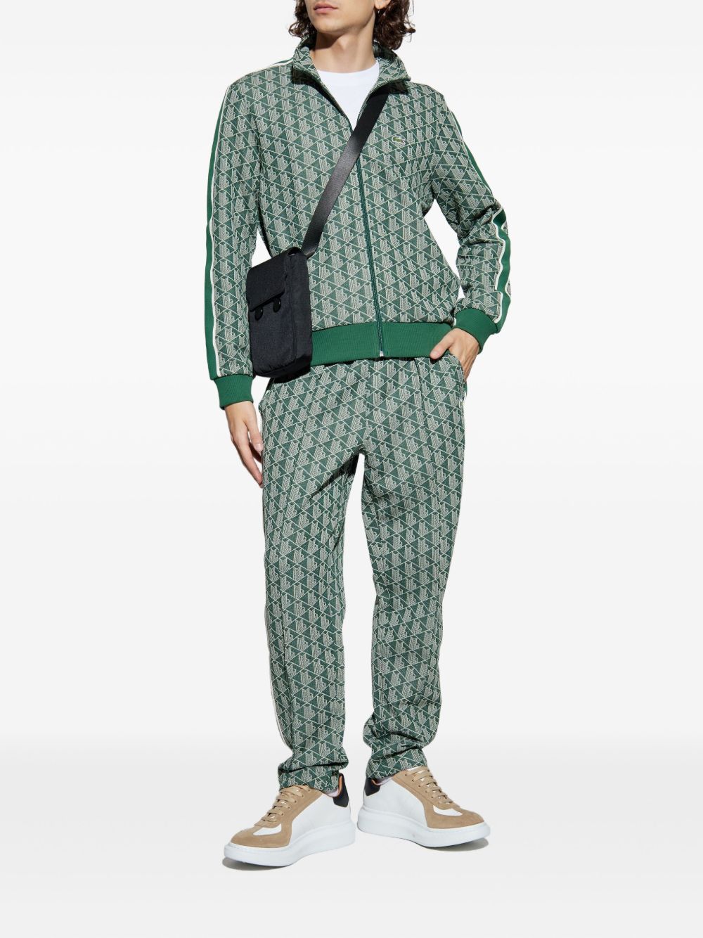 Pantaloni con stampa geometrica XH1440 D1R LACOSTE 