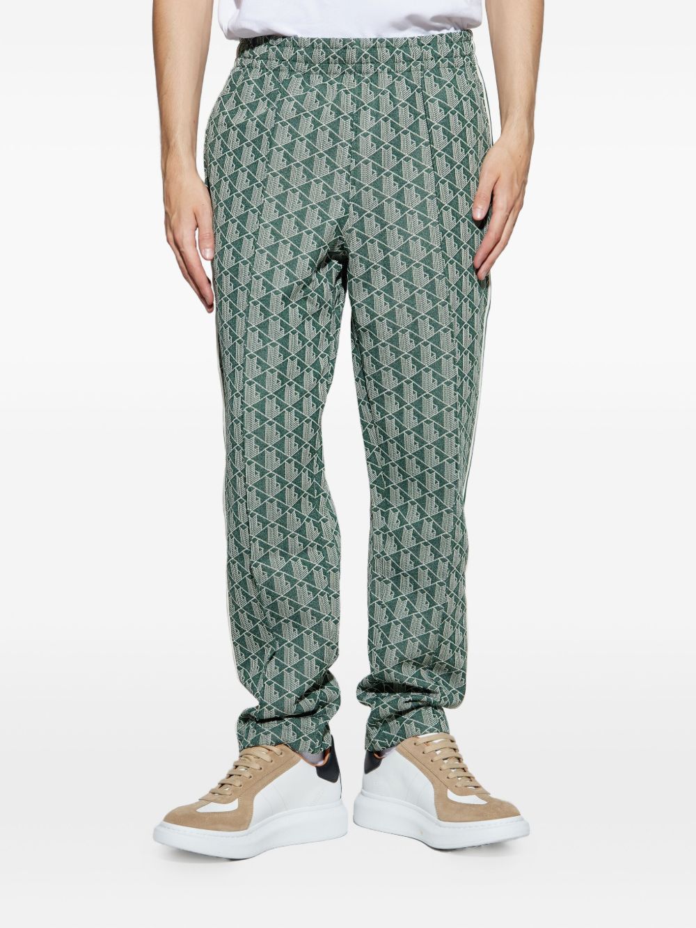 Pantaloni con stampa geometrica XH1440 D1R LACOSTE 