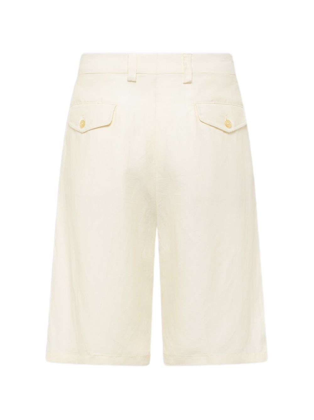 Bermuda in cotone a vita alta S6LAMASH090 036 LANEUS 