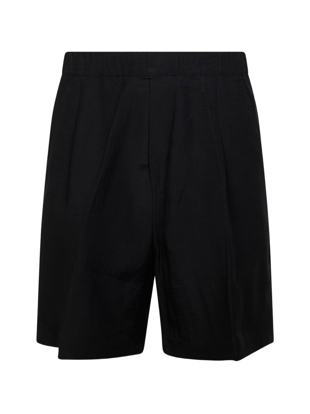 Bermuda sartoriali in viscosa con pieghe frontali S6LAMASH232 110 LANEUS 
