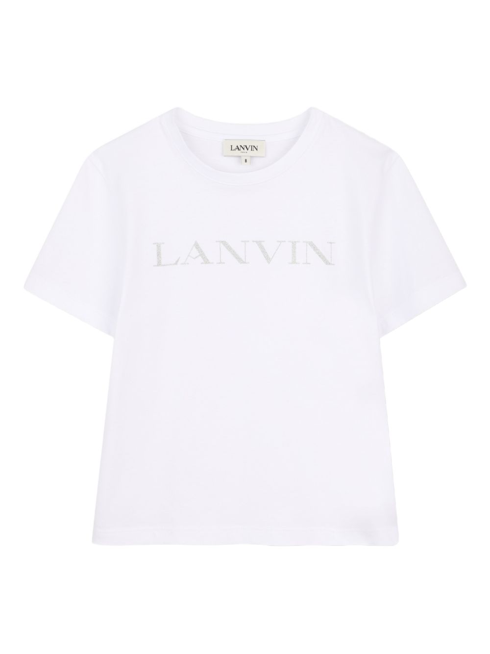 T-shirt con logo ricamato N30335 10P LANVIN KIDS 