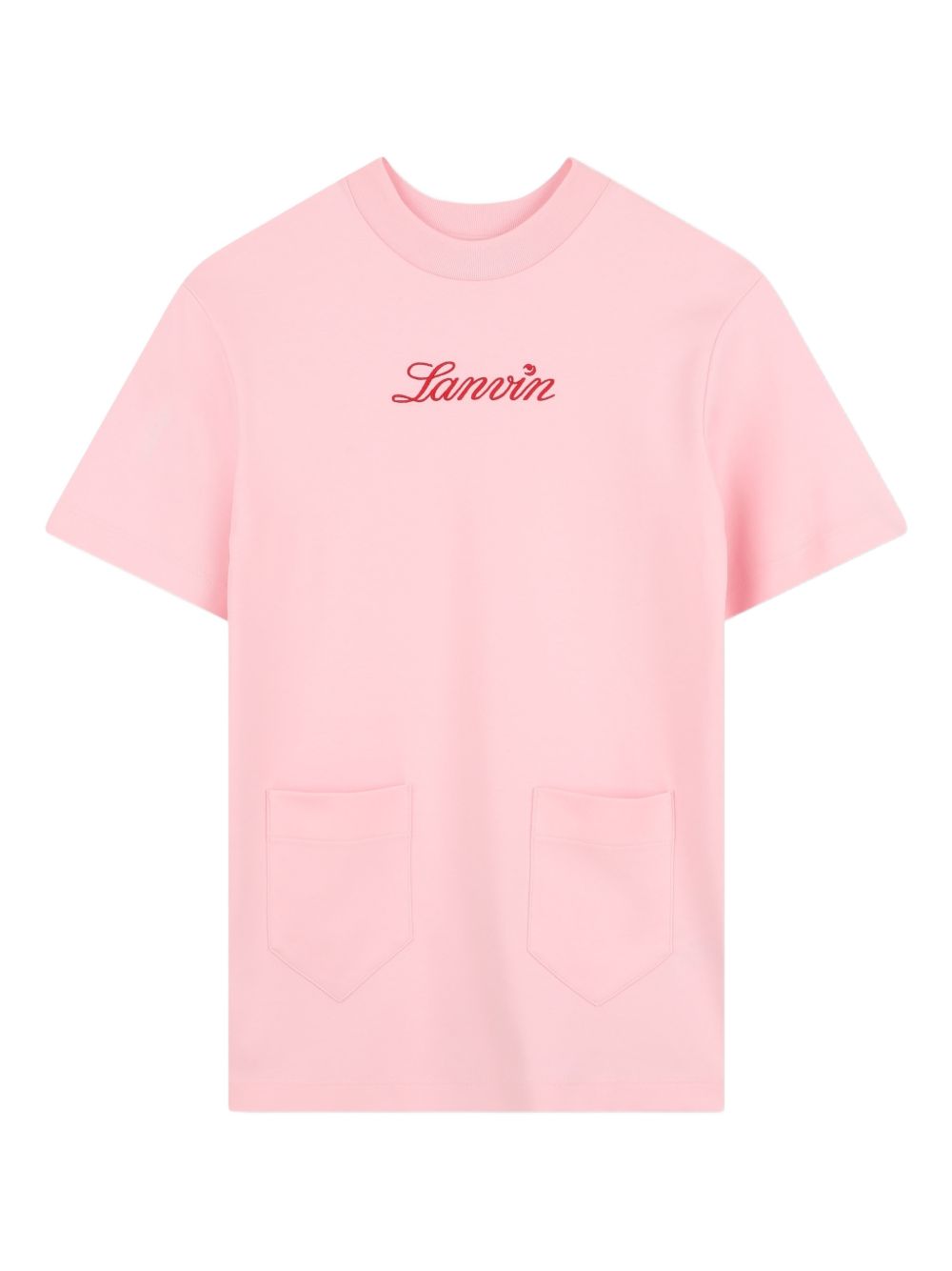 T-shirt con scritta logo N30342 44F LANVIN KIDS 