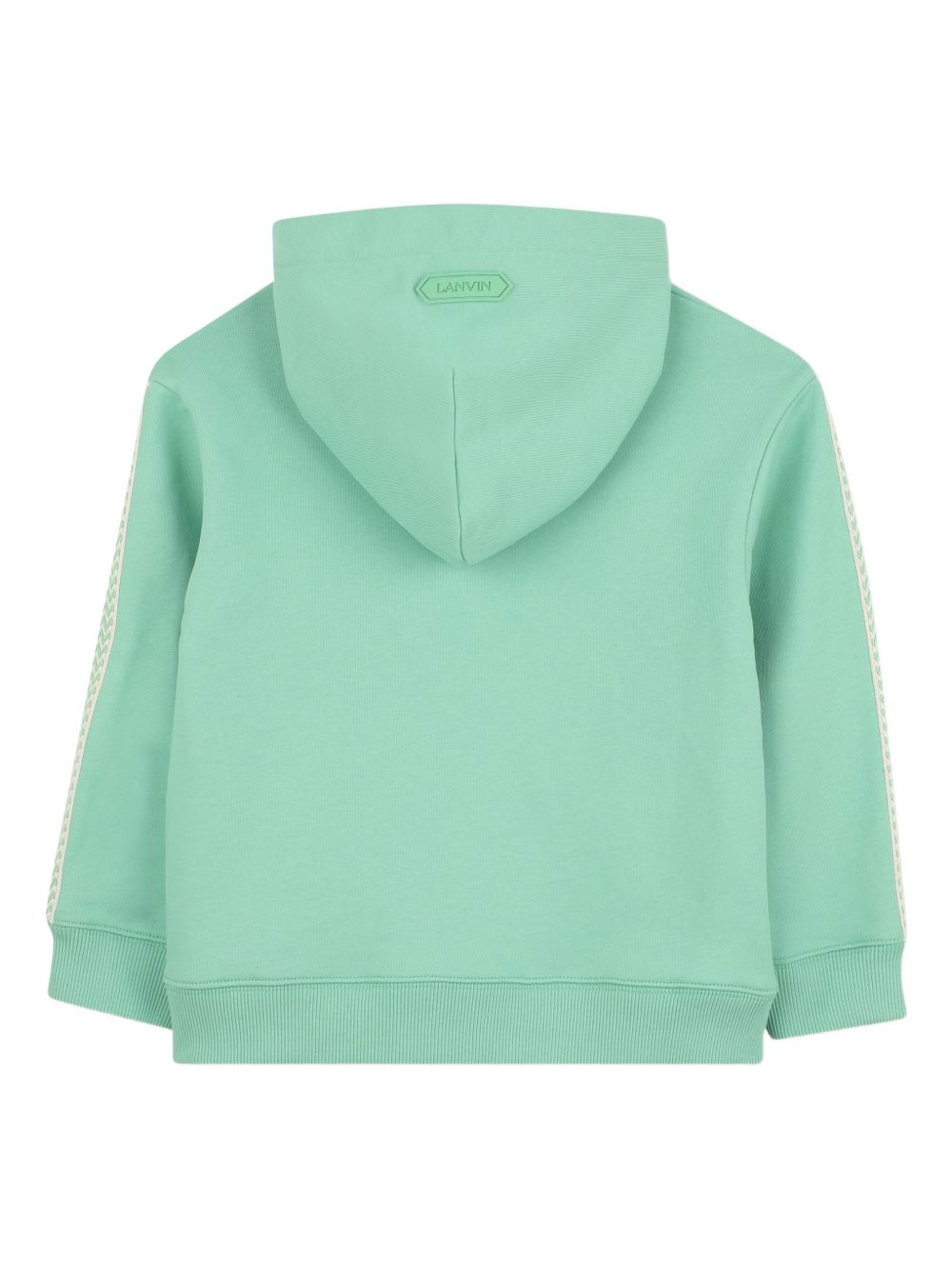 Felpa con cappuccio in poliammide N30349 68N LANVIN KIDS 