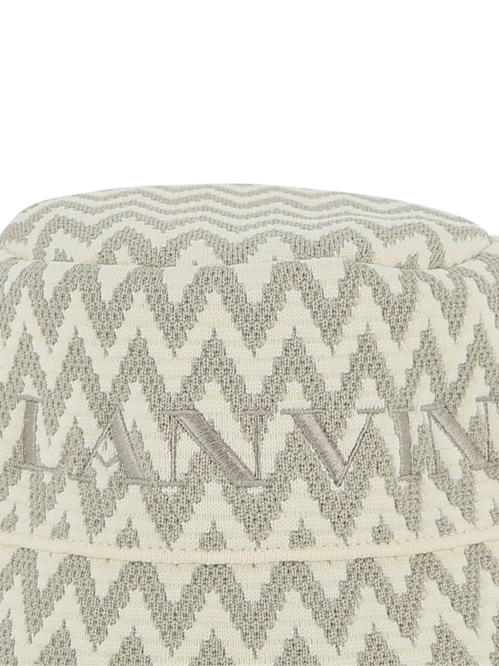 Cappello bucket in cotone a chevron N30356 N52 LANVIN KIDS 