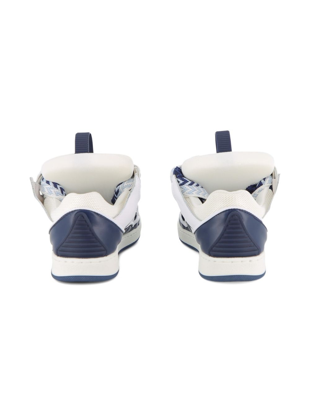 Sneakers in pelle con lacci fantasia N30357 N68 LANVIN KIDS 