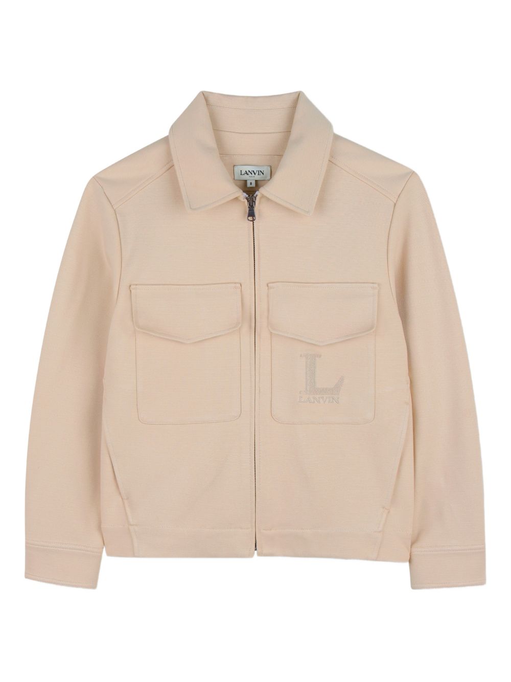 Giacca con zip a due tasche N30371 180 LANVIN KIDS 