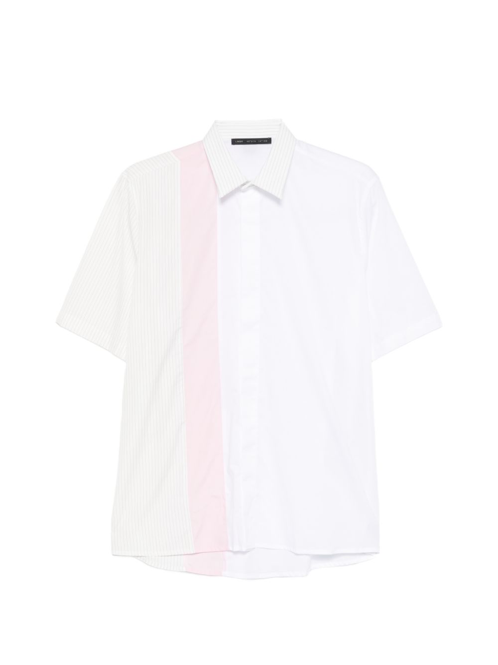 Camicia in cotone a righe maniche corte LC26004 Z234 LOW BRAND 