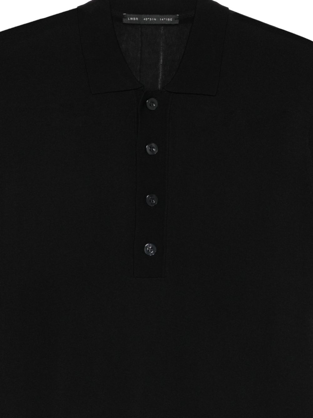 Polo a maniche corte in viscosa riciclata LM26002 D001 LOW BRAND 