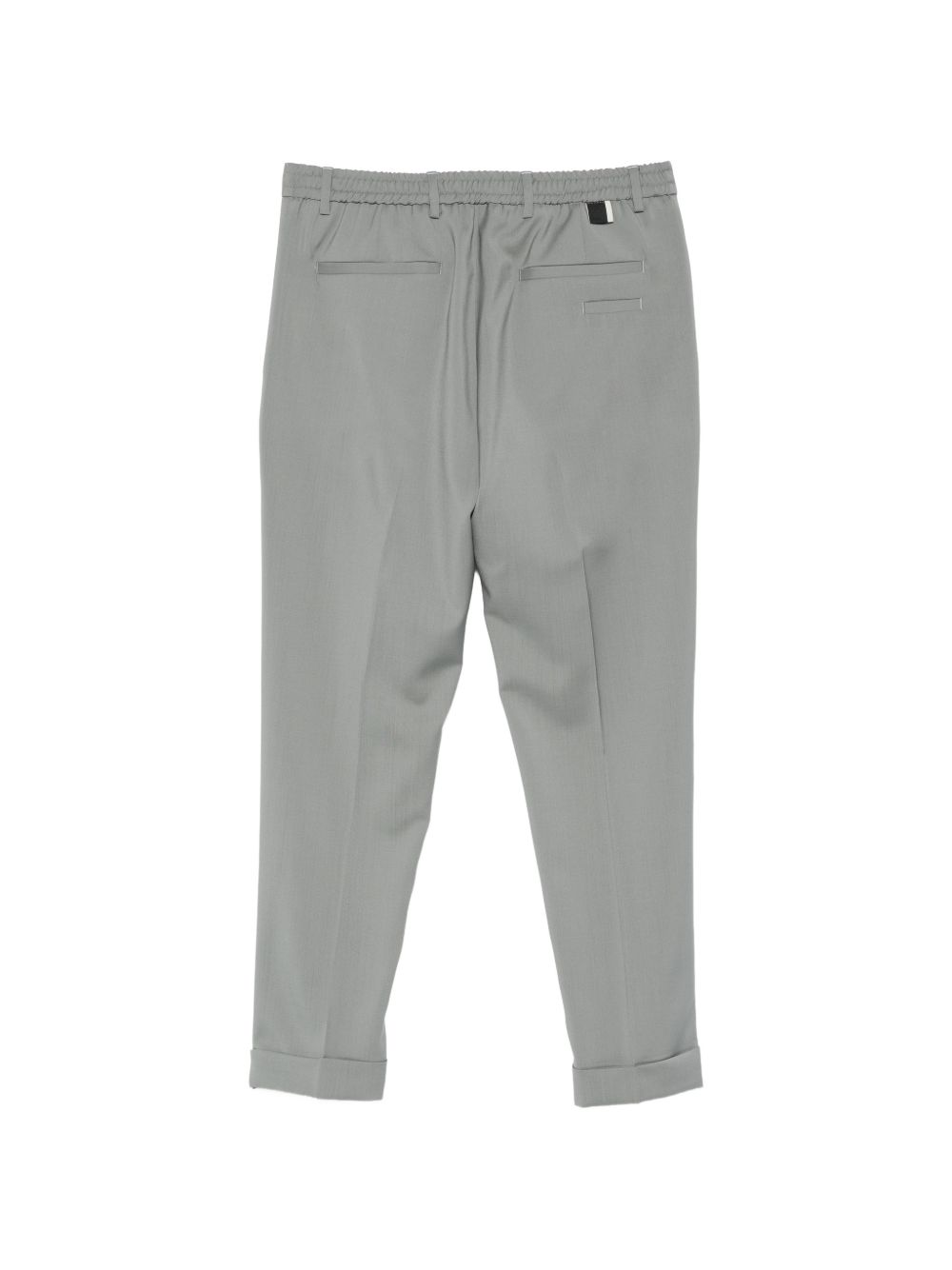 Pantaloni in lana vergine con pieghe LP26002 N086 LOW BRAND 