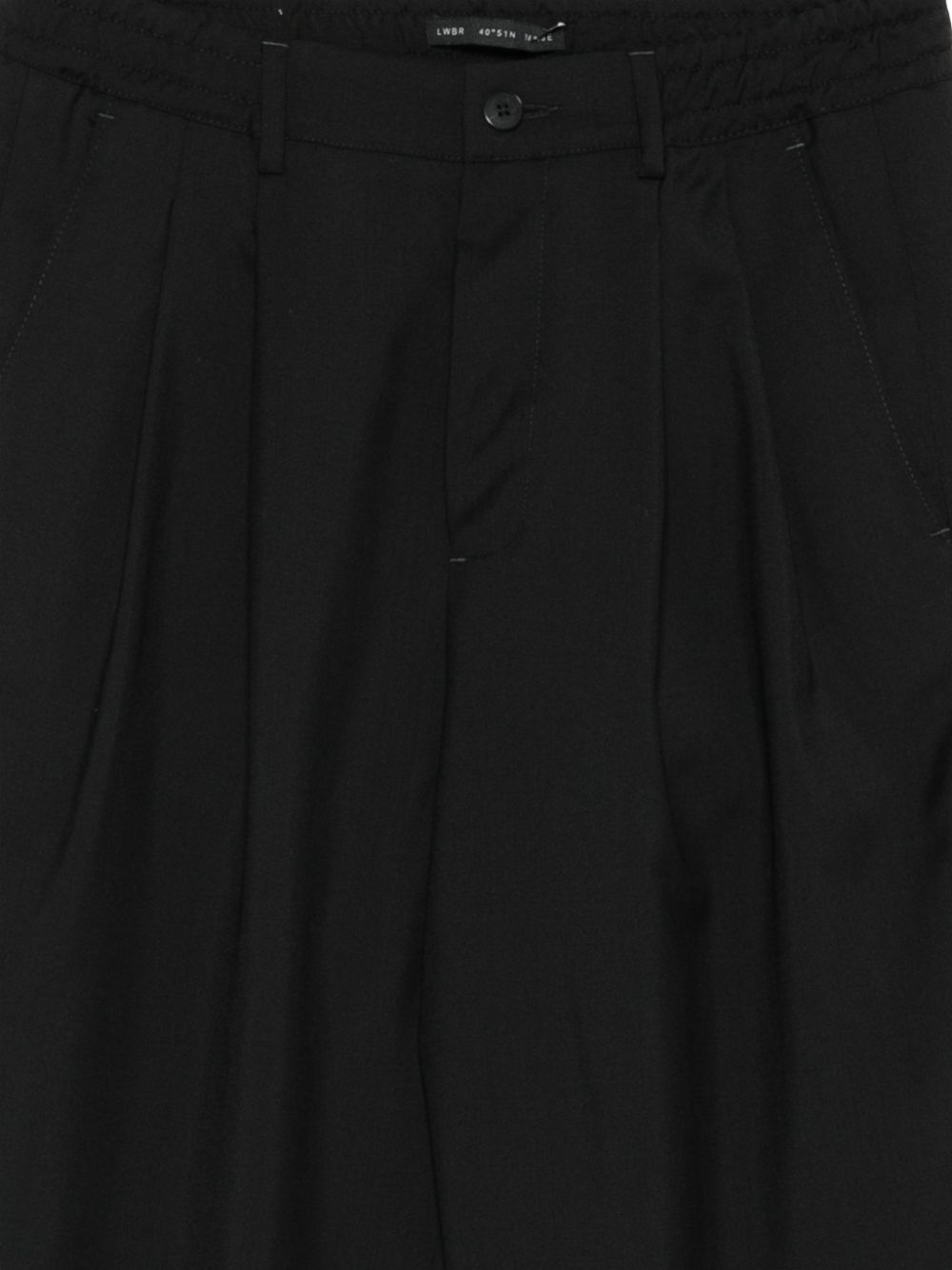 Pantaloni plissé a vita alta LP26004 D001 LOW BRAND 