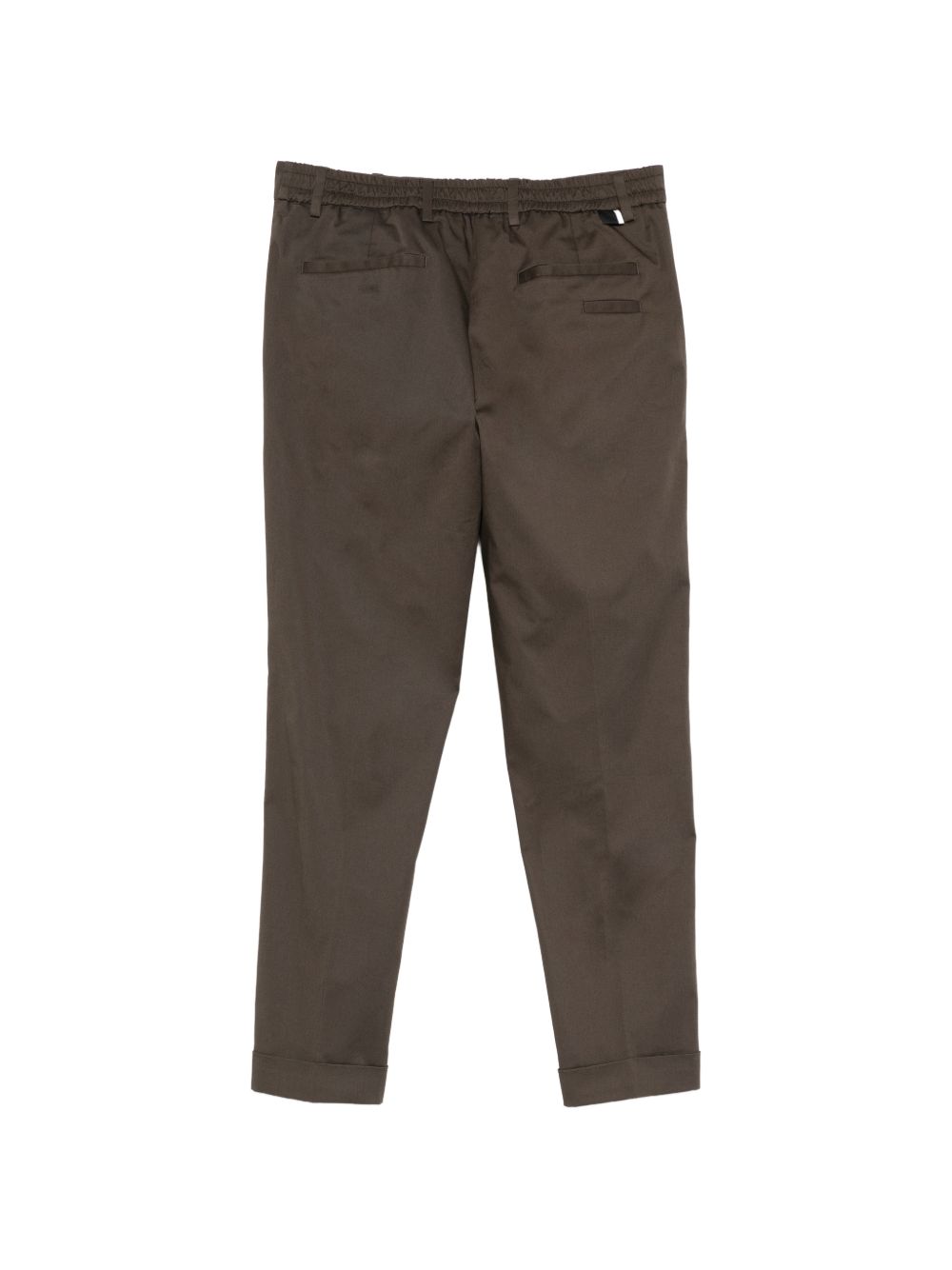 Pantaloni in cotone a gamba affusolata con pieghe LP26018 V035 LOW BRAND 