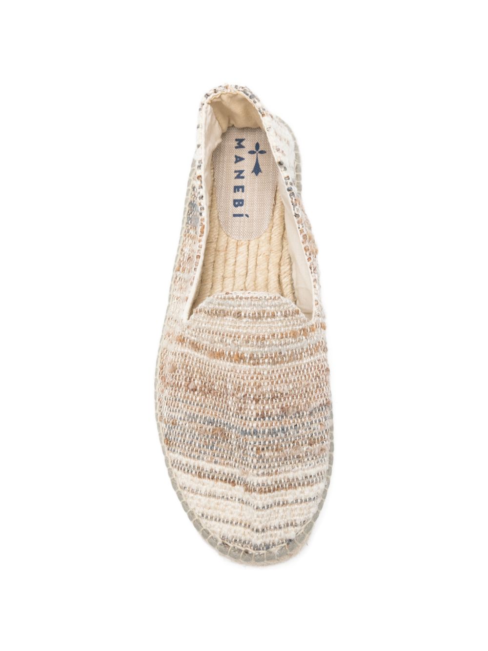 flat espadrilles X20C0 NATURAL MANEBI 