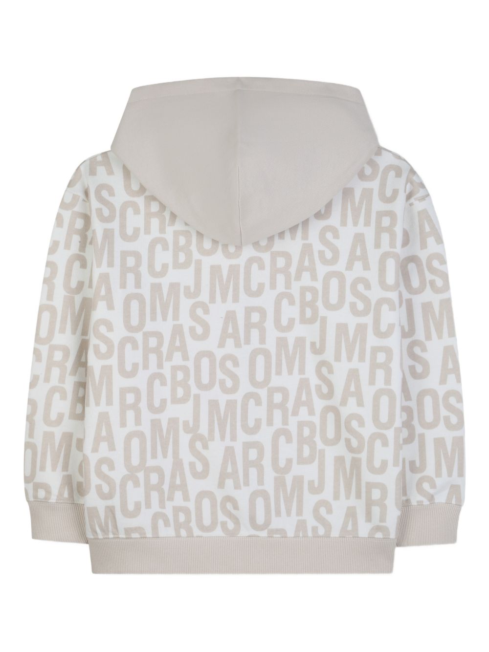 Felpa zip con cappuccio in cotone organico W60775 126 MARC JACOBS KIDS 