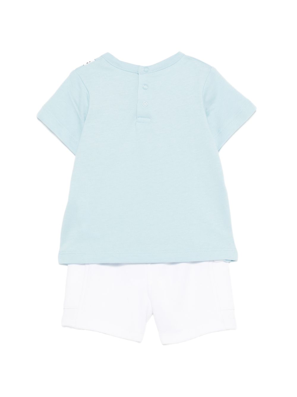 Completo t-shirt e shorts in cotone con stampa W60816# 77B MARC JACOBS KIDS 
