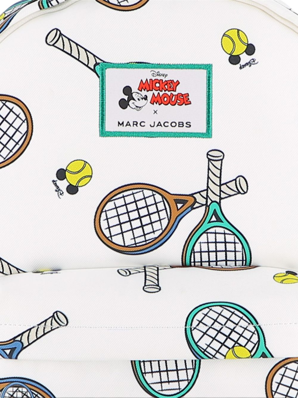 Zaino con stampa tennis e Mickey Mouse W60854 126 MARC JACOBS KIDS 