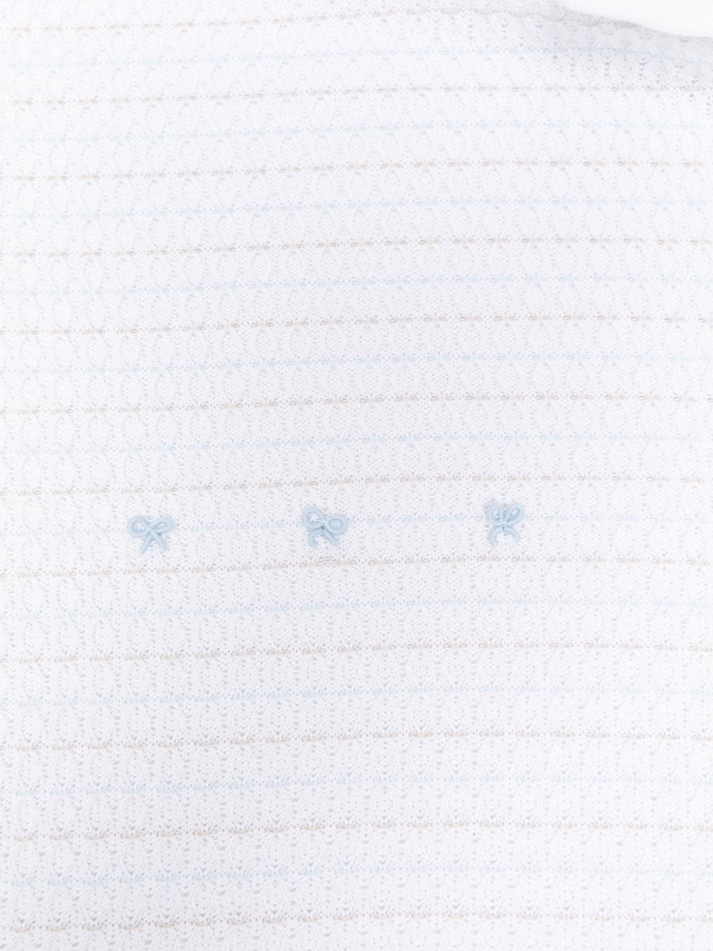 Copertina in cotone lavorata a maglia EK6580 C14P60 MARLU' KIDS 