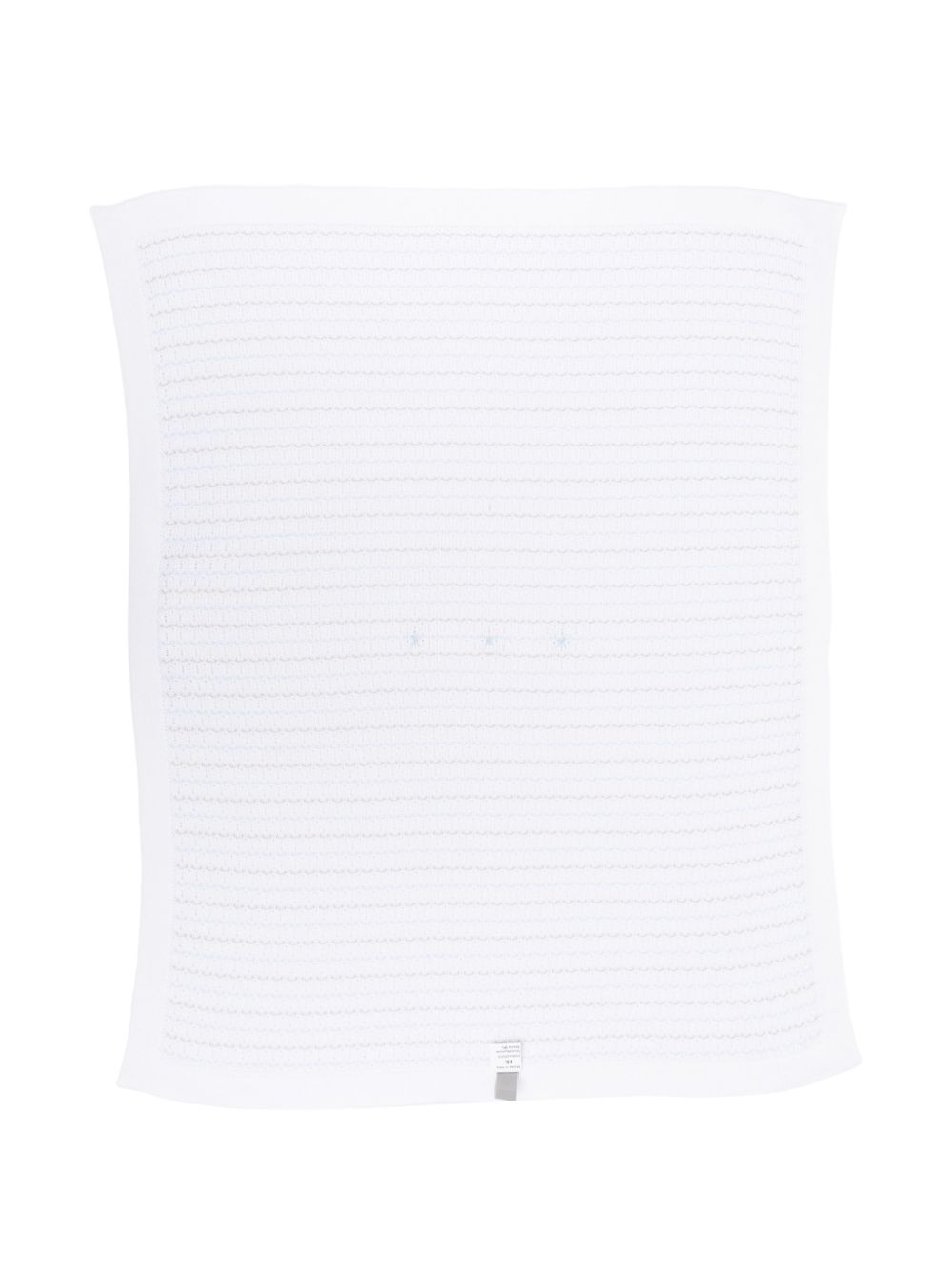 Copertina in cotone lavorata a maglia EK6580 C14P60 MARLU' KIDS 
