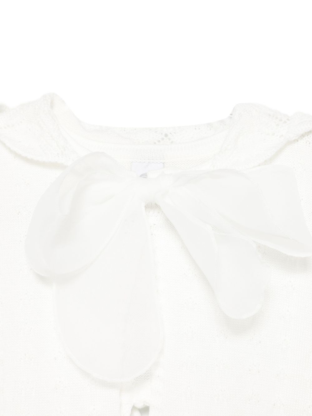 Mantella in cotone con fiocco EV34042 C2 MARLU' KIDS 