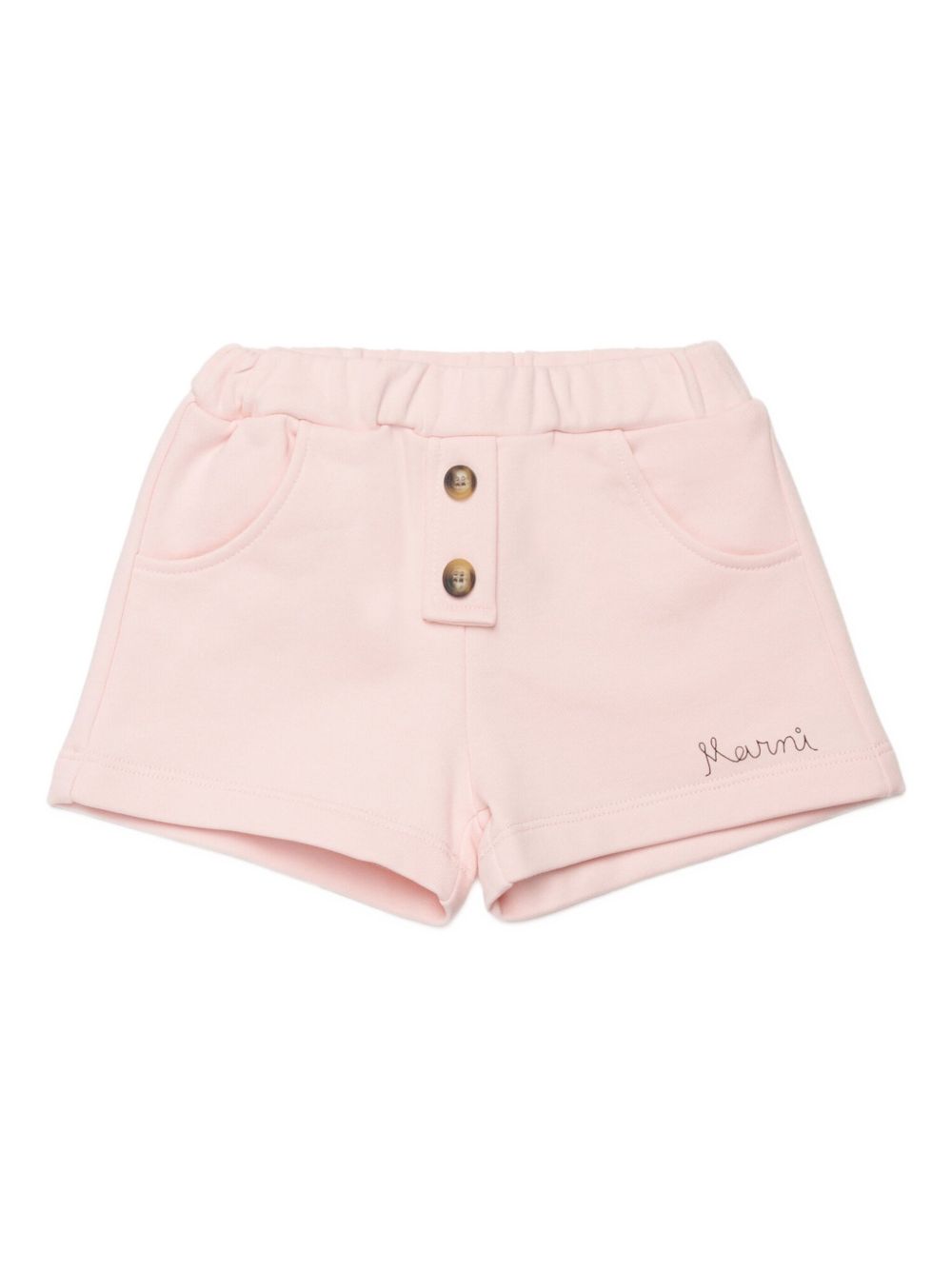 Shorts in cotone con bottoni M01653M00V0 0M351 MARNI KIDS 
