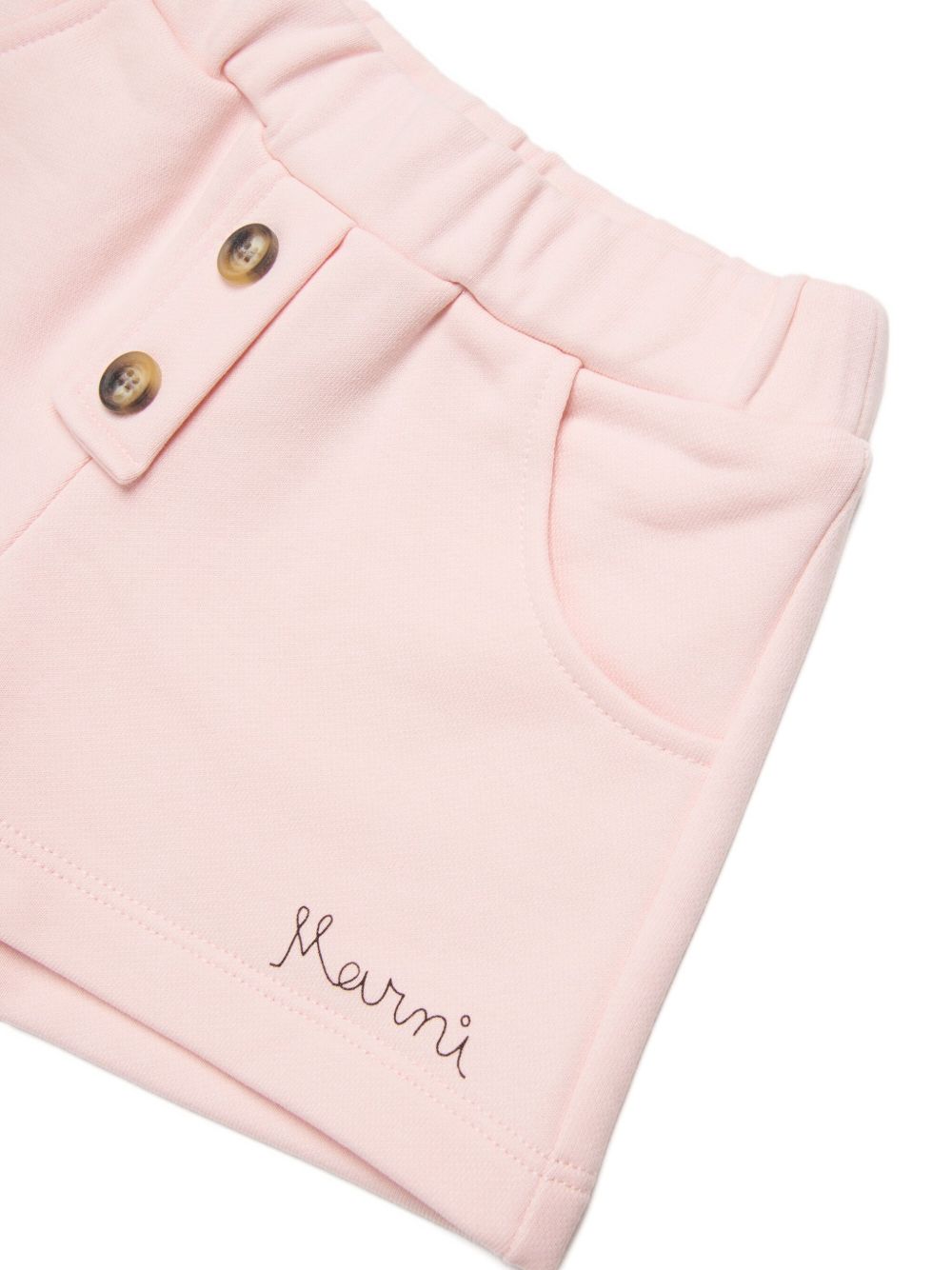Shorts in cotone con bottoni M01653M00V0 0M351 MARNI KIDS 