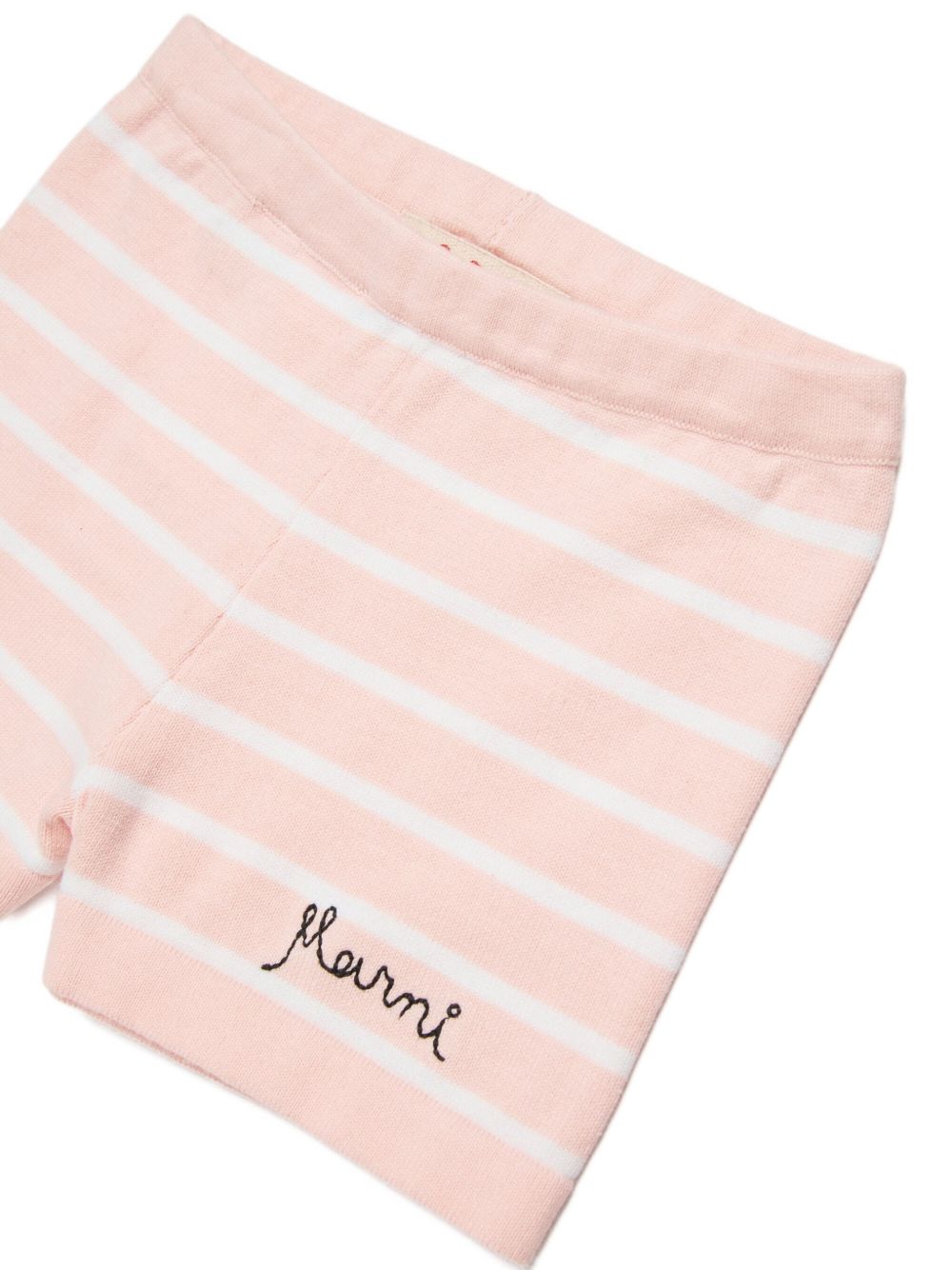 Shorts a righe in cotone M01722M00X6 0M351 MARNI KIDS 