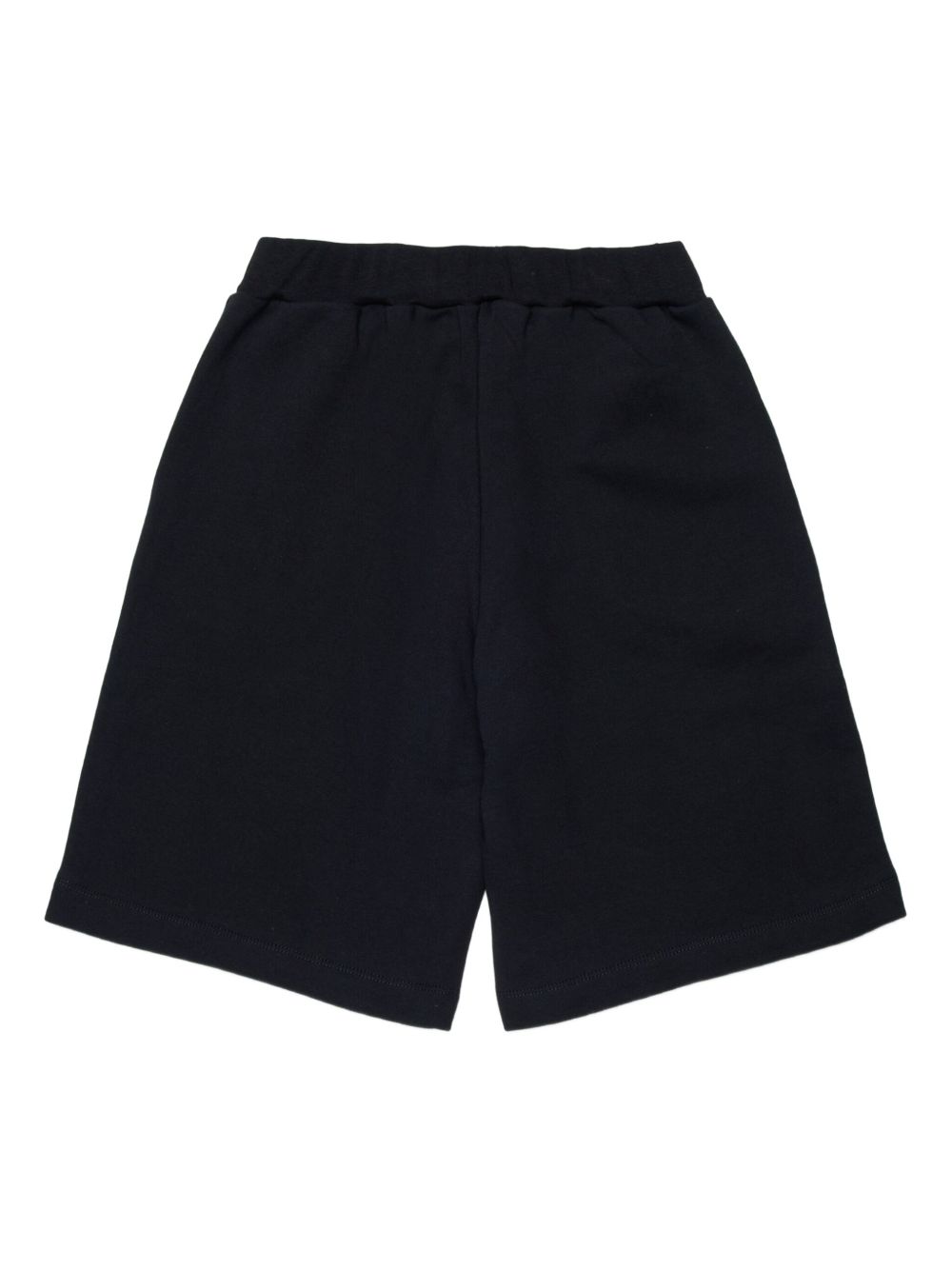 Bermuda in cotone con logo verticale M01823M00V0 0M900 MARNI KIDS 