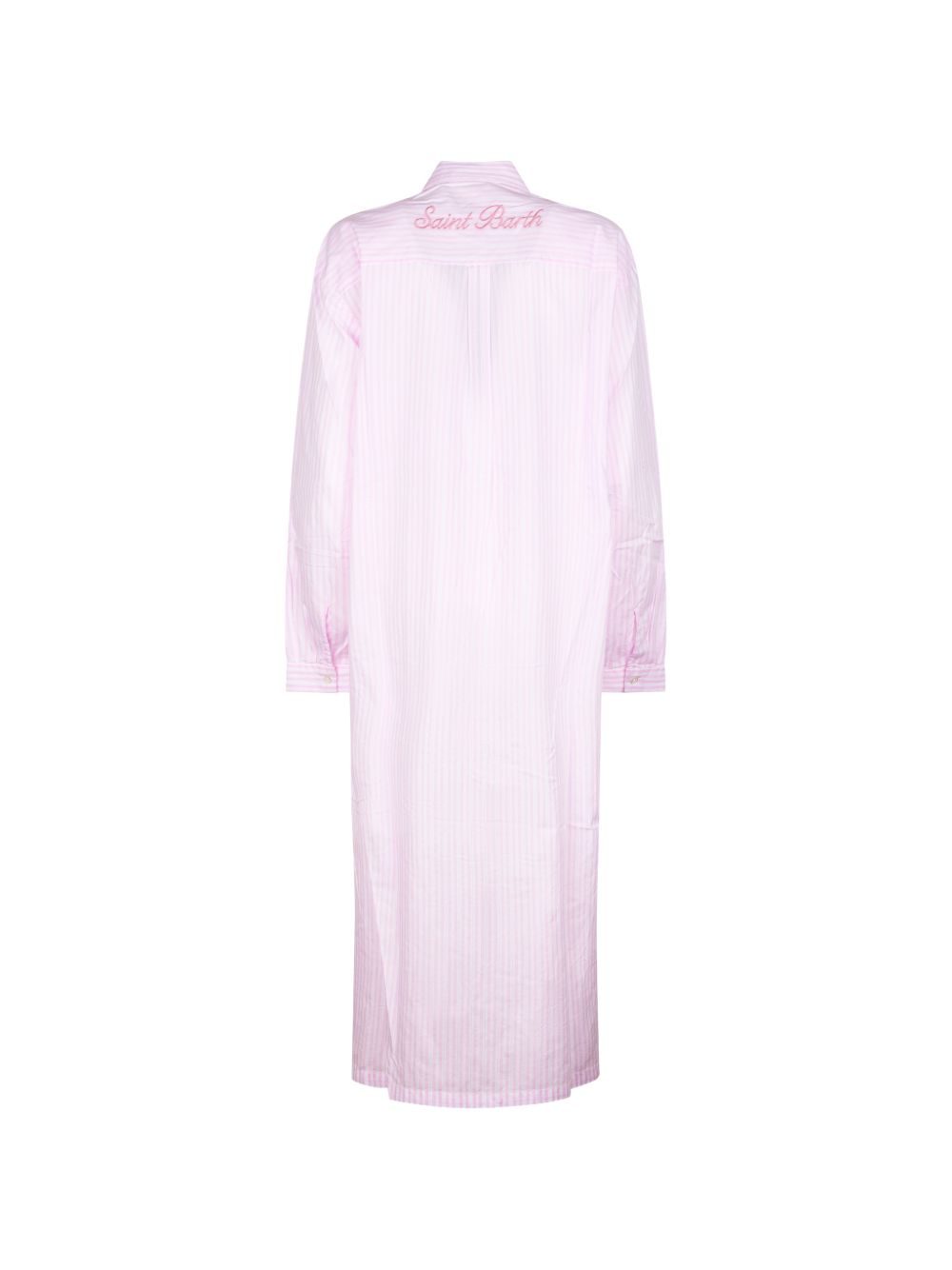 Abito camicia in cotone con ricamo ADN0001 01065L MC2 SAINT BARTH 