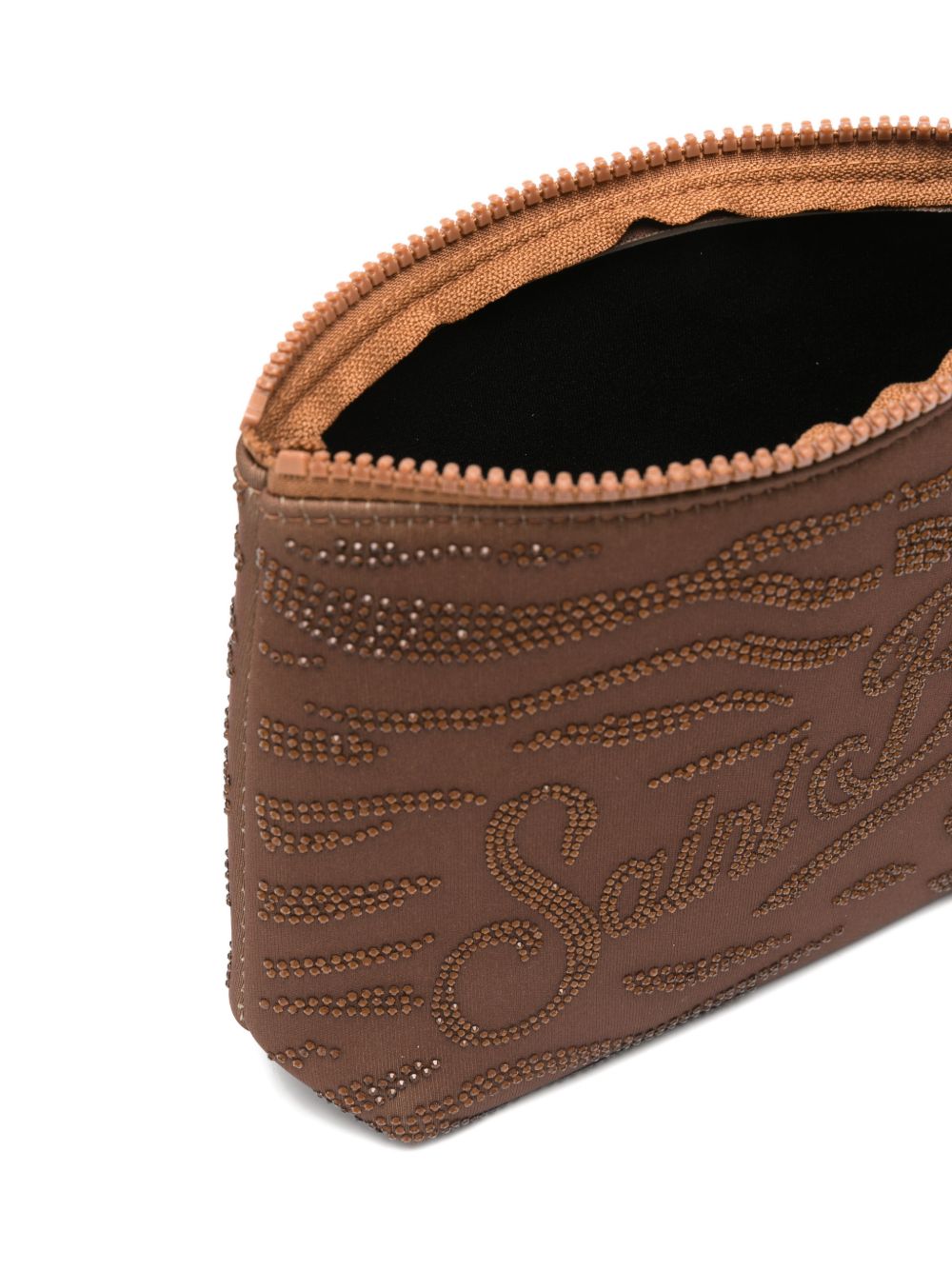 Pochette con strass e zip ALI0032 09241L MC2 SAINT BARTH 