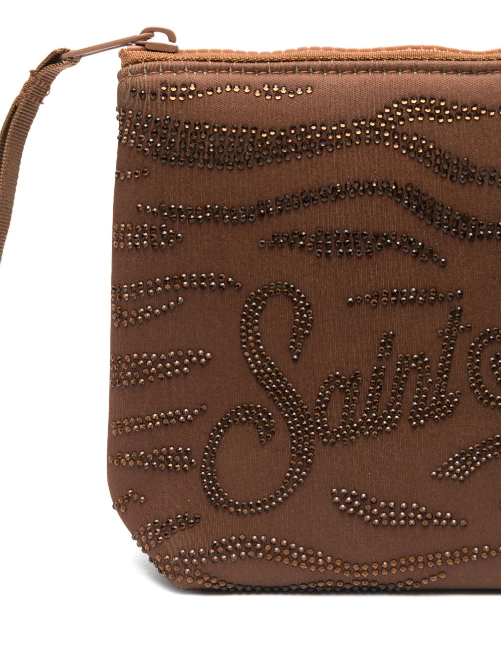 Pochette con strass e zip ALI0032 09241L MC2 SAINT BARTH 