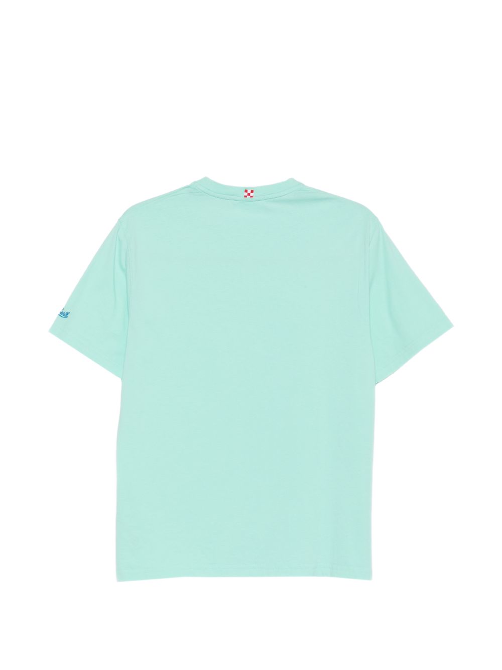 T-shirt in cotone cipria con taschino AUS0001 01604L MC2 SAINT BARTH 