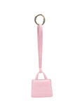 Portachiavi in pelle con borsa mini