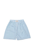 Shorts a righe con bottoncini